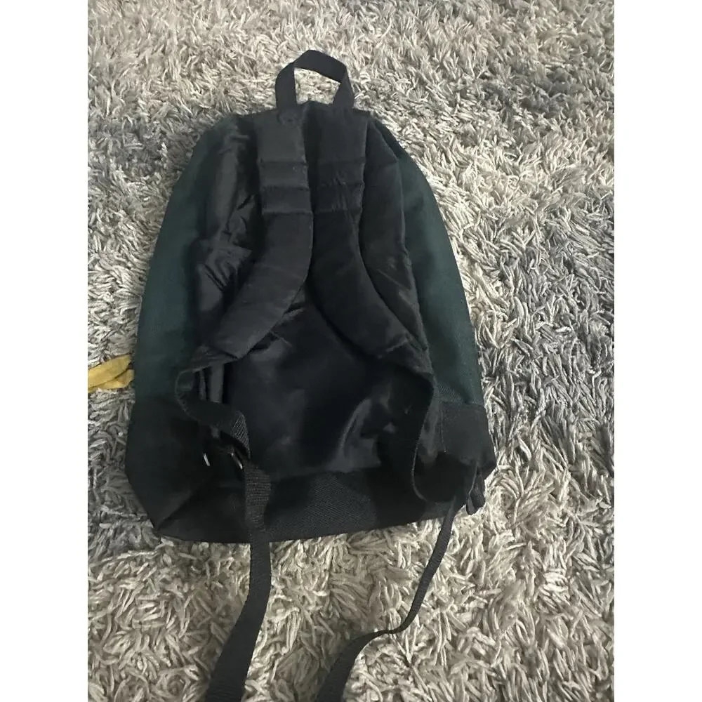 Vintage LL bean backpack Green And Yellow In Color